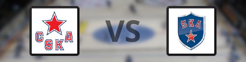 CSKA Moskva - SKA St Petersburg odds, speltips, resultat i KHL