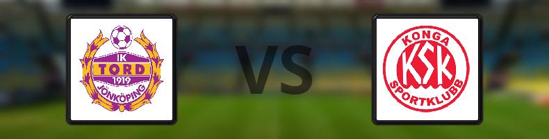 IK Tord - IK Kongahälla odds, speltips, resultat i Division 2