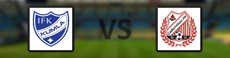 IFK Kumla - Lidköpings FK odds, speltips, resultat i Division 2