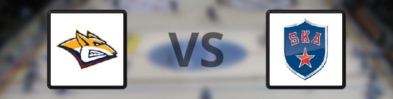 Magnitogorsk - SKA St Petersburg odds, speltips, resultat i KHL