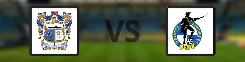 Barrow - Bristol Rovers odds, speltips, resultat i League Two