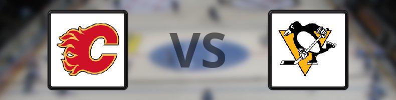 Calgary Flames - Pittsburgh Penguins odds, speltips, resultat i NHL