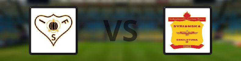 IF Sylvia - Syrianska Eskilstuna IF odds, speltips, resultat i Division 2