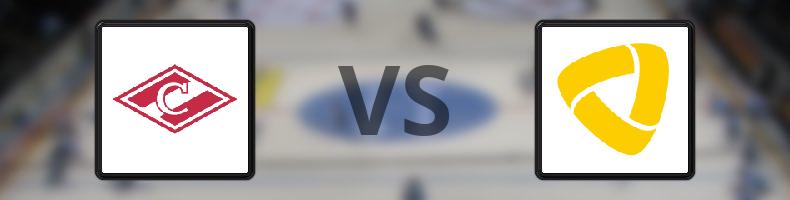 Spartak Moskva - Severstal Cherepovec odds, speltips, resultat i KHL