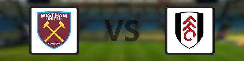 West Ham - Fulham odds, speltips, resultat i Premier League