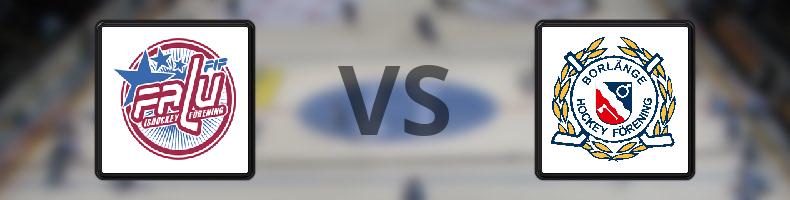 Falu IF - Borlänge HF odds, speltips, resultat i HockeyEttan