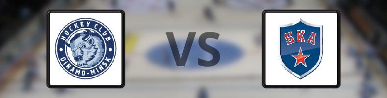 Dinamo Minsk - SKA St Petersburg odds, speltips, resultat i KHL