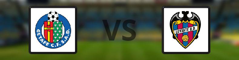 Getafe - Levante odds, speltips, resultat i La Liga