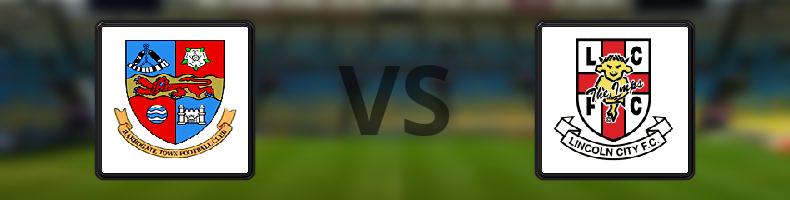 Harrogate Town - Lincoln odds, speltips, resultat i Engelska Ligacupen