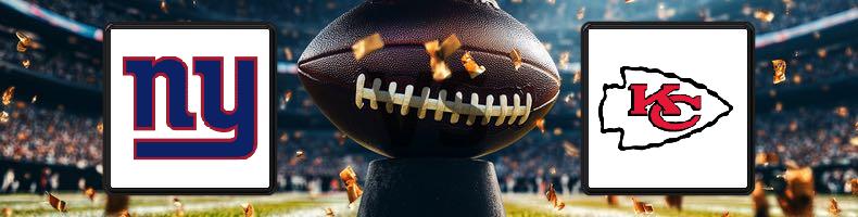 New York Giants - Kansas City Chiefs odds, speltips, resultat i NFL
