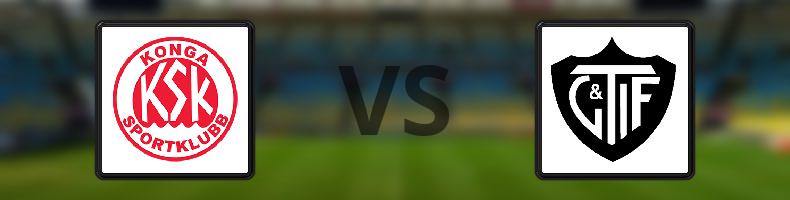 IK Kongahälla - Tidaholms GoIF odds, speltips, resultat i Division 2