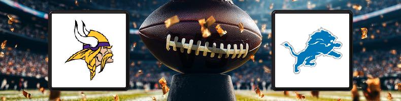 Minnesota Vikings - Detroit Lions odds, speltips, resultat i NFL