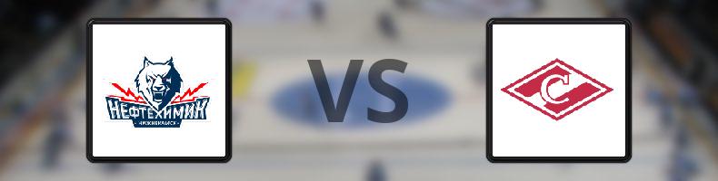Neftekhimik - Spartak Moskva odds, speltips, resultat i KHL