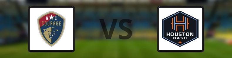 North Carolina Courage - Houston Dash odds, speltips, resultat i NWSL