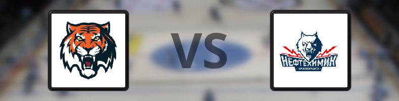 Amur Chabarovsk - Neftekhimik odds, speltips, resultat i KHL