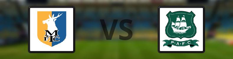Mansfield - Plymouth odds, speltips, resultat i League One