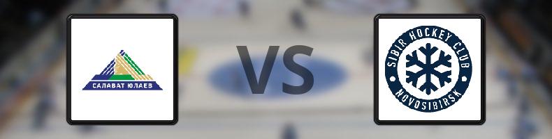Salavat Yulaev UFA - Sibir Novosibirsk odds, speltips, resultat i KHL
