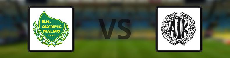 BK Olympic - Oskarshamns AIK odds, speltips, resultat i Division 1