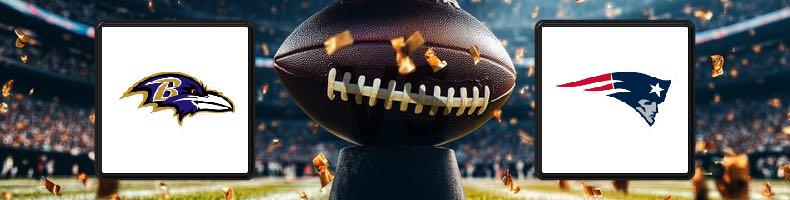 Baltimore Ravens - New England Patriots odds, speltips, resultat i NFL