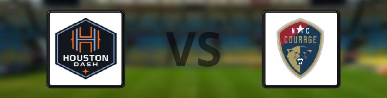 Houston Dash - North Carolina Courage odds, speltips, resultat i NWSL