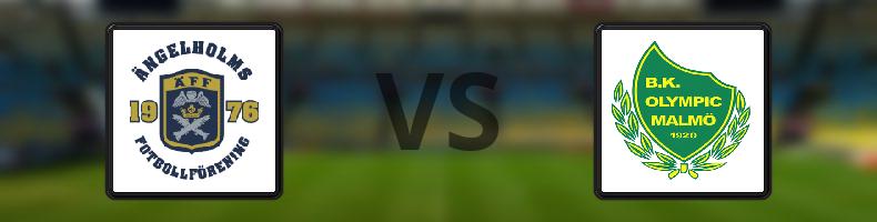 Ängelholms FF - BK Olympic odds, speltips, resultat i Division 1