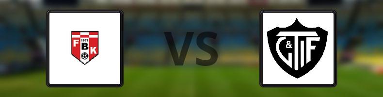 FBK Karlstad - Tidaholms GoIF odds, speltips, resultat i Division 2