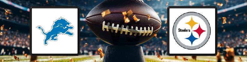 Detroit Lions - Pittsburgh Steelers odds, speltips, resultat i NFL