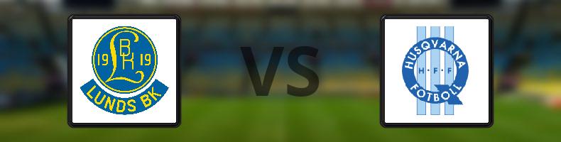Lunds BK - Husqvarna FF odds, speltips, resultat i Division 1