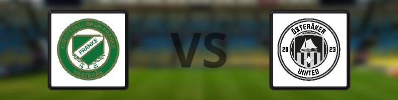 IK Franke - IFK Österåkers FK odds, speltips, resultat i Division 2