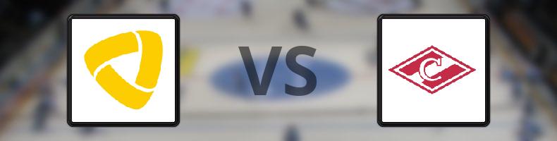 Severstal Cherepovec - Spartak Moskva odds, speltips, resultat i KHL
