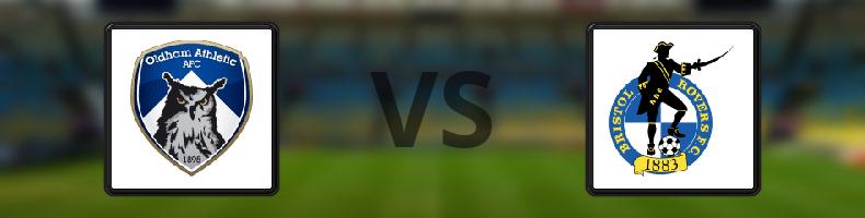 Oldham - Bristol Rovers odds, speltips, resultat i League Two