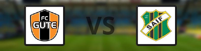 FC Gute - Sunnersta AIF odds, speltips, resultat i Division 2