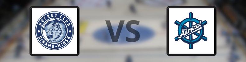 Dinamo Minsk - Admiral Vladivostok odds, speltips, resultat i KHL