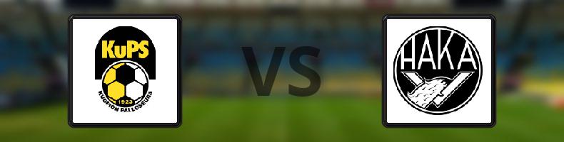 KuPS - FC Haka odds, speltips, resultat i Veikkausliiga