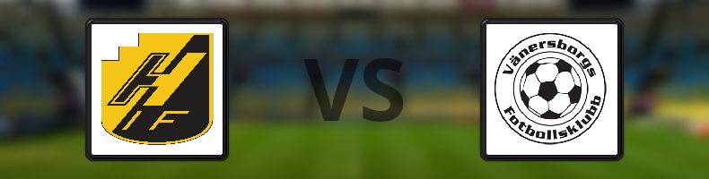 IF Haga - Vänersborgs FK odds, speltips, resultat i Division 2