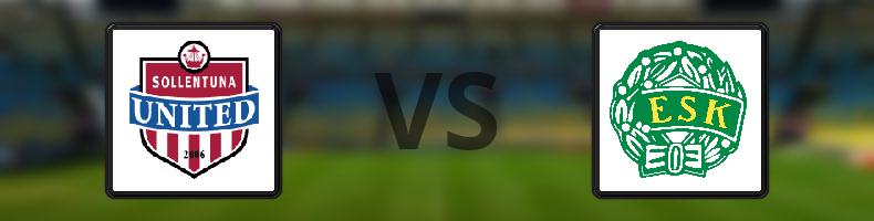 Sollentuna FK - Enköpings SK FK odds, speltips, resultat i Division 1