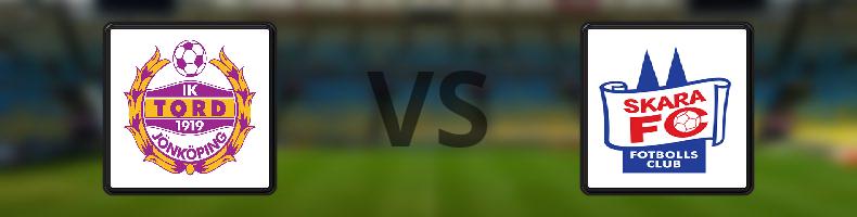 IK Tord - Skara FC odds, speltips, resultat i Division 2