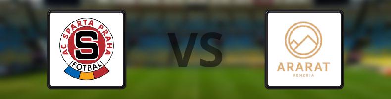 Sparta Prag - Ararat-Armenien odds, speltips, resultat i Europa Conference League