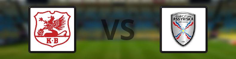 Karlbergs BK - Assyriska odds, speltips, resultat i Division 1