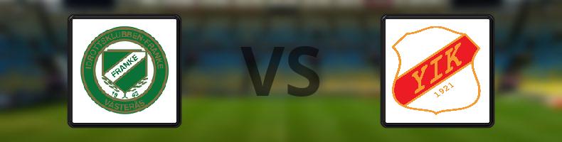 IK Franke - Ytterhogdals IK odds, speltips, resultat i Division 2
