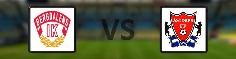Bergdalens IK - Åstorps FF odds, speltips, resultat i Division 2