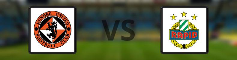 Dundee United - Rapid Wien odds, speltips, resultat i Europa Conference League
