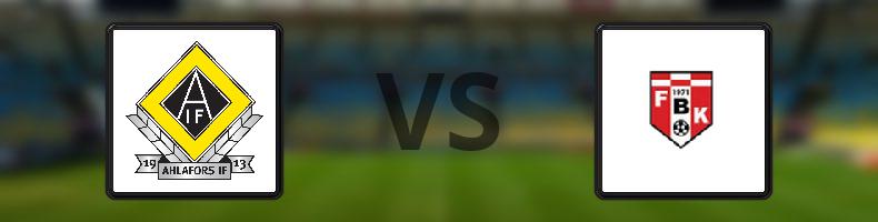 Ahlafors IF - FBK Karlstad odds, speltips, resultat i Division 2