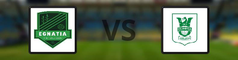 Egnatia - NK Olimpija Ljubljana odds, speltips, resultat i Europa Conference League