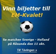 Var med och tävla i tipstävlingen