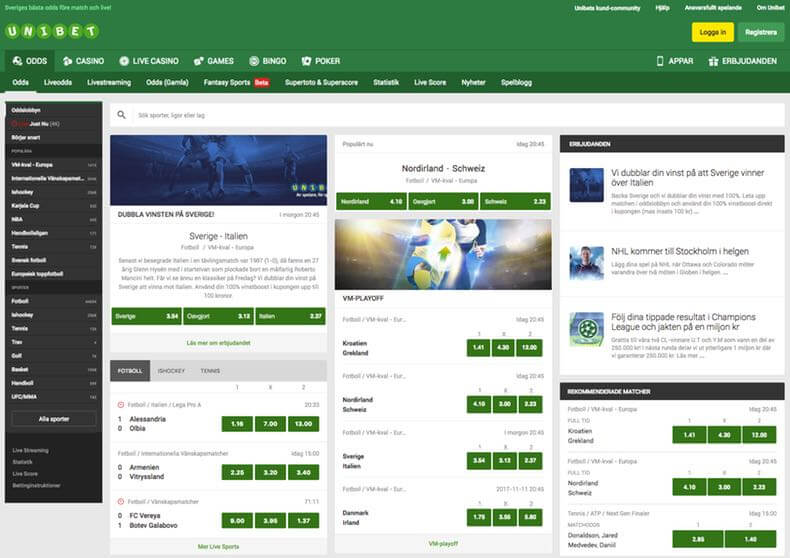 Unibet odds, betting, app, stream, livebetting