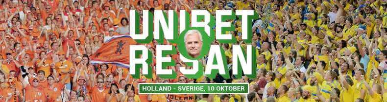 Unibetresan Holland-Sverige