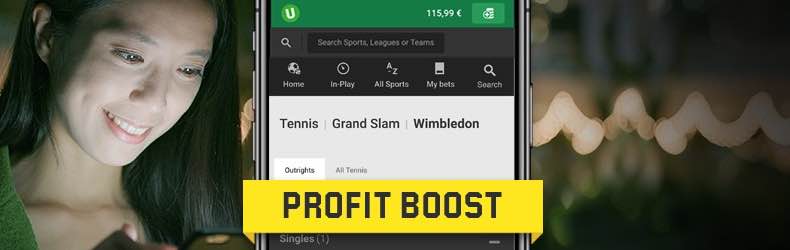 Boosta vinster på Wimbledon
