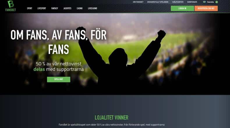 Fansbet - om fans, av fans, för fans!