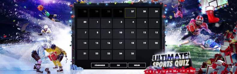 Vinn fina priser i julkampanjen "The Ultimate Xmas Quiz!